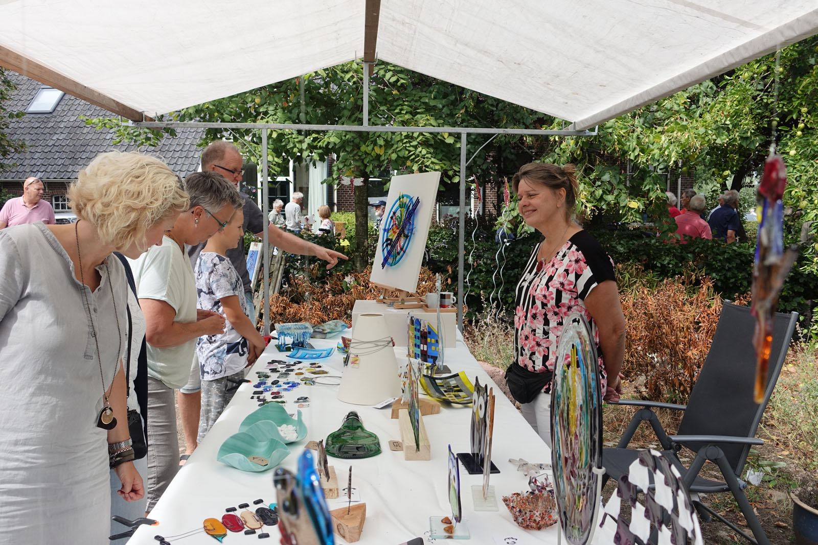 Kunstmarkt Wezup stand