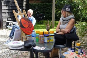 Bekijk foto's Kunstmarkt Wezup van 2017