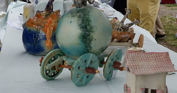 Keramiek van Patty Ament deelnemer Kunstmarkt Wezup 2019