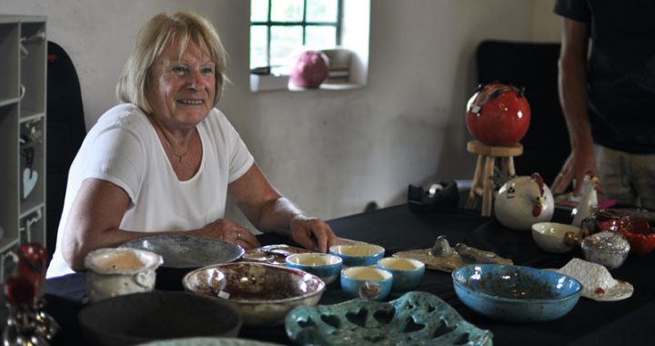 Keramiek van Keramineke - Ineke de Boer deelnemer Kunstmarkt Wezup 2019